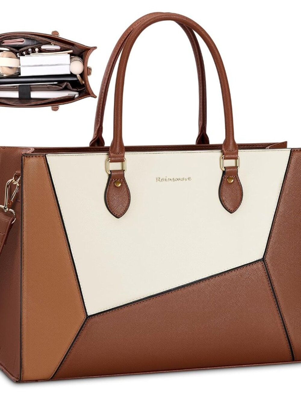 Laptop Tote Bag for Women 15.6 Inch Large Women Work Bags Waterproof Business Of